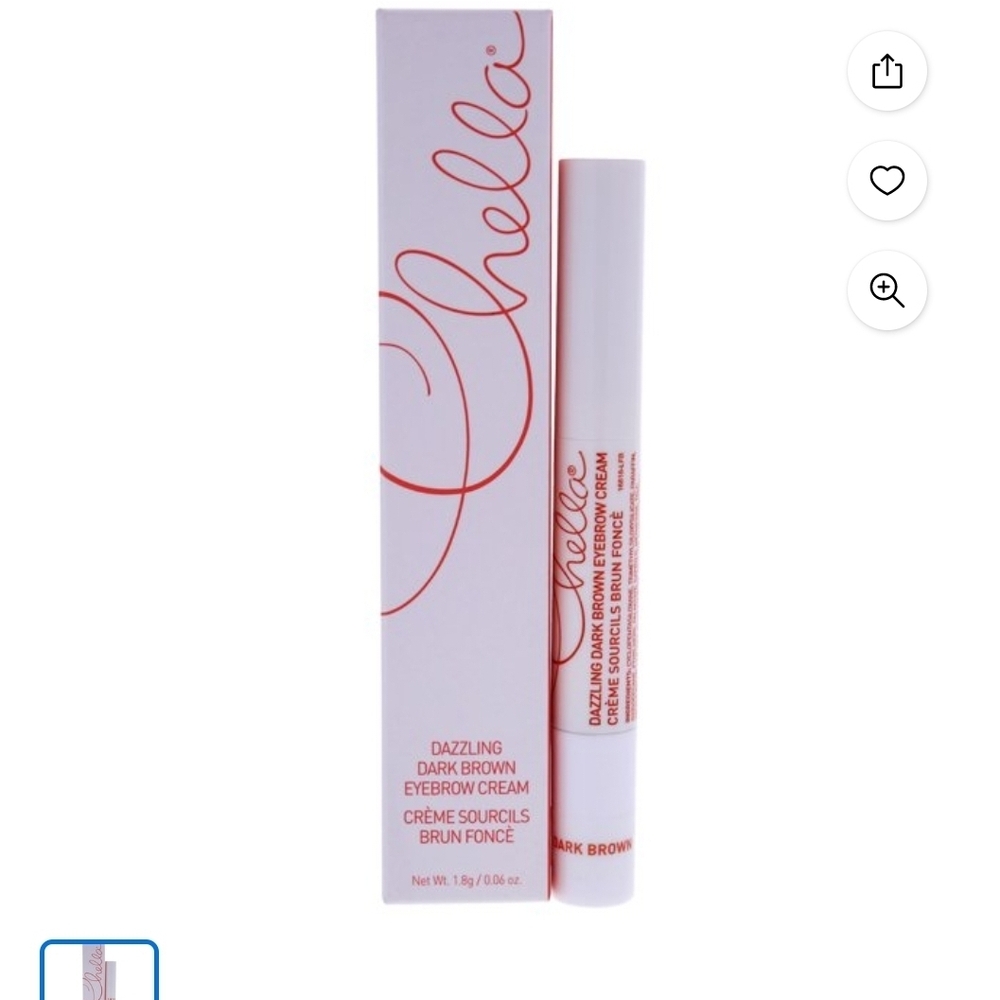 Chella Dark Brown Eyebrow Cream